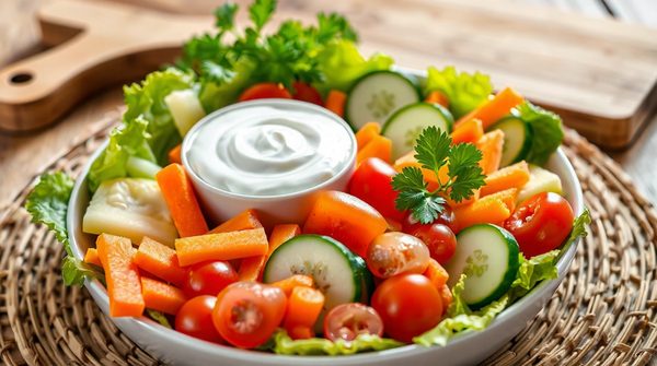 Recette surprise : dips yaourt délicieux pour crudités