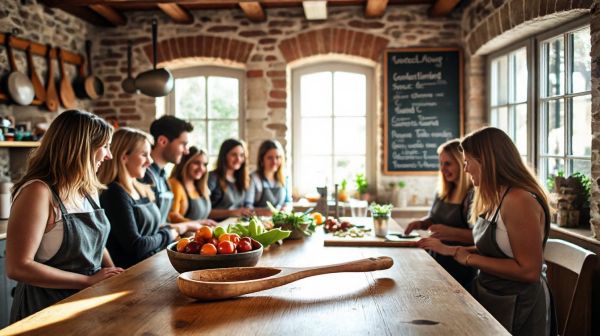 Top 5 meilleures expériences de cuisine en groupe à Rennes